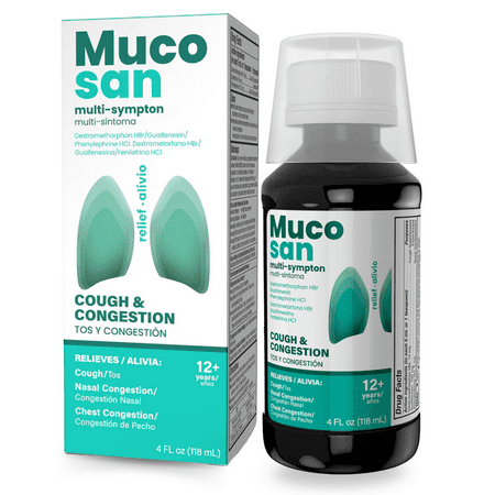 Menper Mucosan Herbal Support Liquid – Honey-Flavored Formula – 4OZ