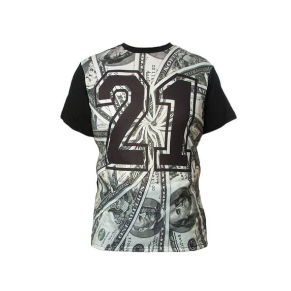 Mens $100 Bils 21 Sublimation T-Shirt - Large