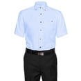 thumbnail image 1 of Mens 100% Cotton Button Down Collar Short Sleeve Casual Shirt, 1 of 3