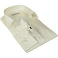 thumbnail image 1 of Mens 100% Italian Sheen Cotton Shirt High Quality SORRENTO Turkey 4791 Ivory, 1 of 6