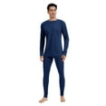 thumbnail image 1 of Mens 100% Merino Wool Base Layer Sets for Ski Lightweight Thermal Underwear, 1 of 6