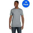 thumbnail image 1 of Mens 100% Ringspun Cotton nano-T T-Shirt 4980 (10 PACK), 1 of 3