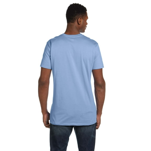 Mens 100% Ringspun Cotton nano-T T-Shirt 4980 (2 PACK)