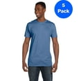 thumbnail image 1 of Mens 100% Ringspun Cotton nano-T T-Shirt 4980 (5 PACK), 1 of 3