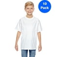 thumbnail image 1 of Mens 100% Ringspun Cotton nano-T T-Shirt 498Y (10 PACK), 1 of 3