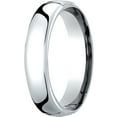 thumbnail image 1 of Mens 10K White Gold, 5.5mm London Couture Comfort-Fit Wedding Band (sz 12), 1 of 3