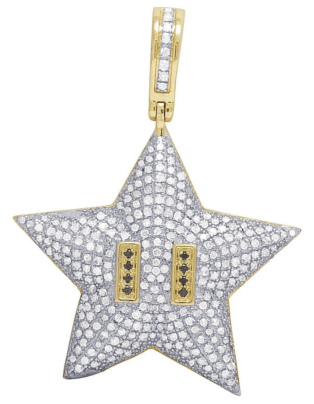 Iced out shop mario star