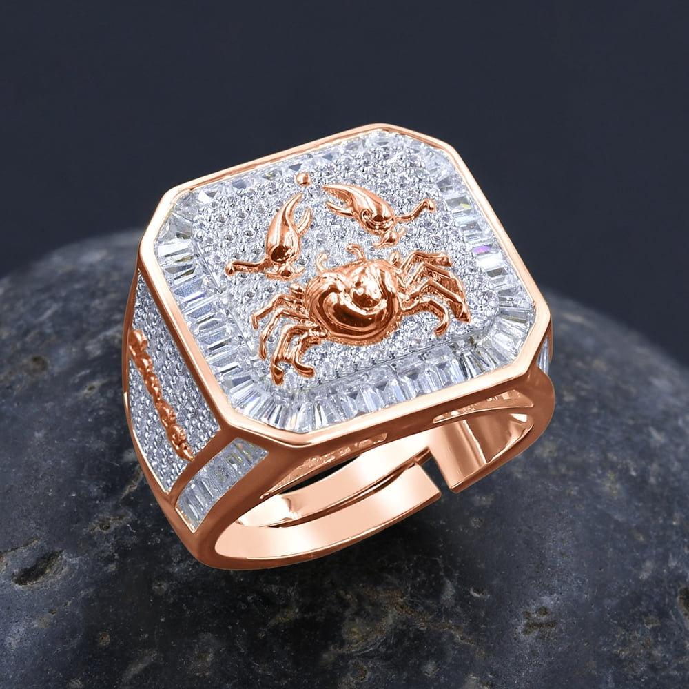 Cancer zodiac stone ring - Horoscopeaz.com