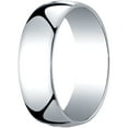 thumbnail image 1 of Mens 14K White Gold, 7.0mm Low Dome Light Wedding Band (sz 7.5), 1 of 3