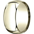 thumbnail image 1 of Mens 14K Yellow Gold, 10.0mm High Dome Heavy Comfort-Fit Wedding Band (sz 9.5), 1 of 3