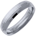 thumbnail image 1 of Mens 14KT White Gold 6mm High Gloss Comfort Fit Wedding Band, 1 of 1