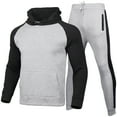 thumbnail image 1 of Mens 2 Piece Sweat Suits Casual Men's Long Sleeve Sweatshirt and Pants Workout Athletic Outfits Sets, M, 1 of 4