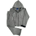 thumbnail image 1 of Mens 2-Piece Tech Fleece Sweatsuit Jogging suit Sweat Jacket Sweatpants Fleece Outfit, 1 of 4