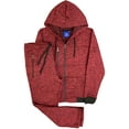 thumbnail image 1 of Mens 2-Piece Tech Fleece Sweatsuit Jogging suit Sweat Jacket Sweatpants Fleece Outfit, 1 of 3