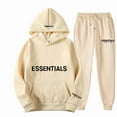 thumbnail image 1 of Mens 2 Piece Tracksuit Outfit Jogging Set Essential Long Sleeve Hoodie Sweatpants Sets Casual Athletic Sports Sweatsuits, 1 of 8