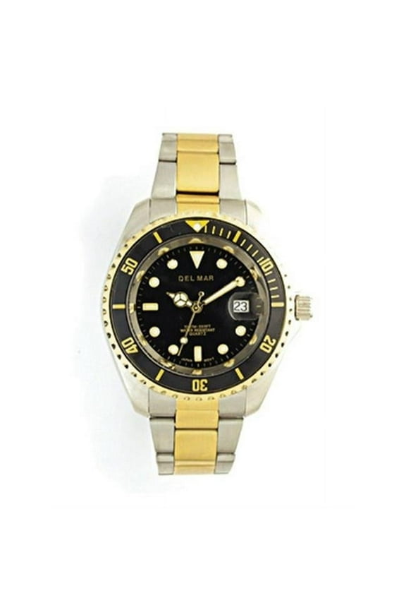 Mens 200 Meter Sport Dive Watch Two Tone