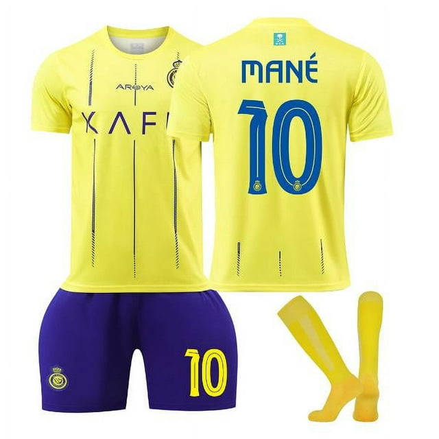 Mens 2023/2024 AlNASSR FC Soccer Jersey 10 Fans Jerseys Football Team