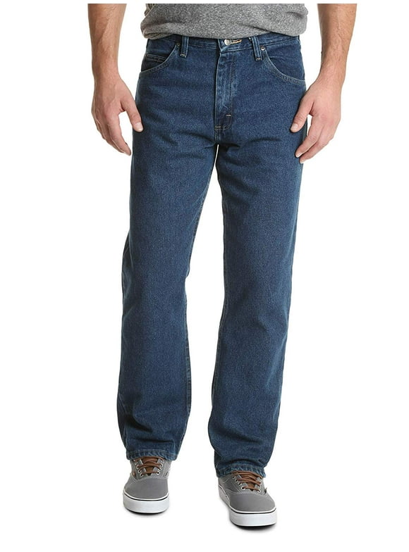 Mens 30X34 Straight Relaxed-Fit Five-Pocket Jeans 30