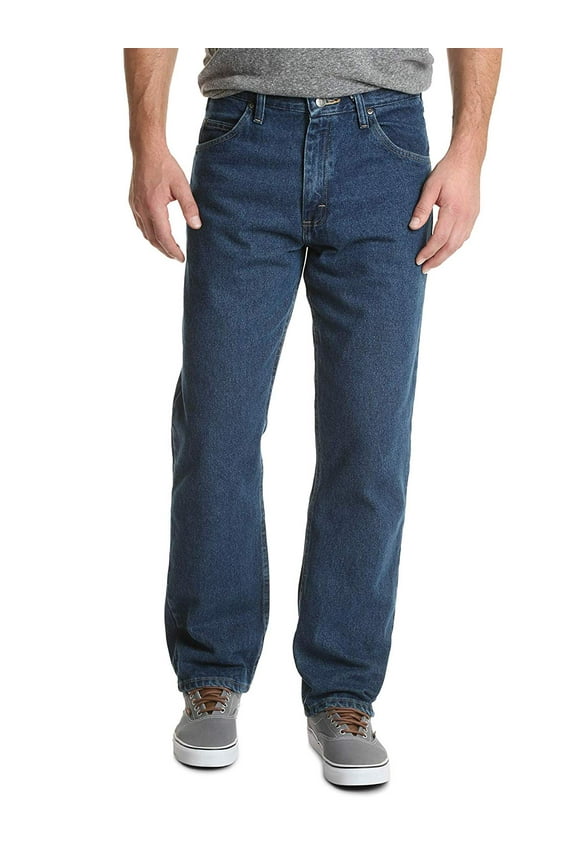 Mens 30X34 Straight Relaxed-Fit Five-Pocket Jeans 30