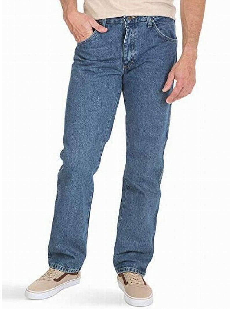 Mens 32X29 Regular Fit Classic Straight Leg Five-Pocket Durable
