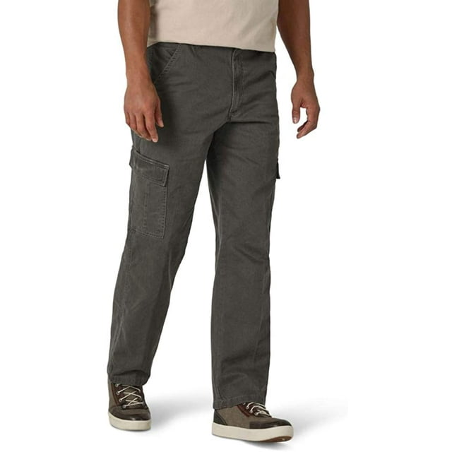 Mens 34X30 Classic Twill Relaxed Fit Cargo Pants 34 - Walmart.com