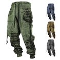 thumbnail image 1 of Mens 3D Printed Sweatpants Fall Winter Jogger Pants Casual Athletic Trousers With All-Over Graphic Design For Sports And Daily Casual, 1 of 4