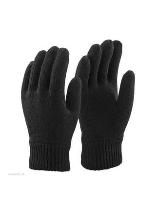 Lacoste Men's Wool Gloves Gray Medium