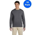 thumbnail image 1 of Mens 4.5 oz. SoftStyle Long-Sleeve T-Shirt 10 Pack, 1 of 2