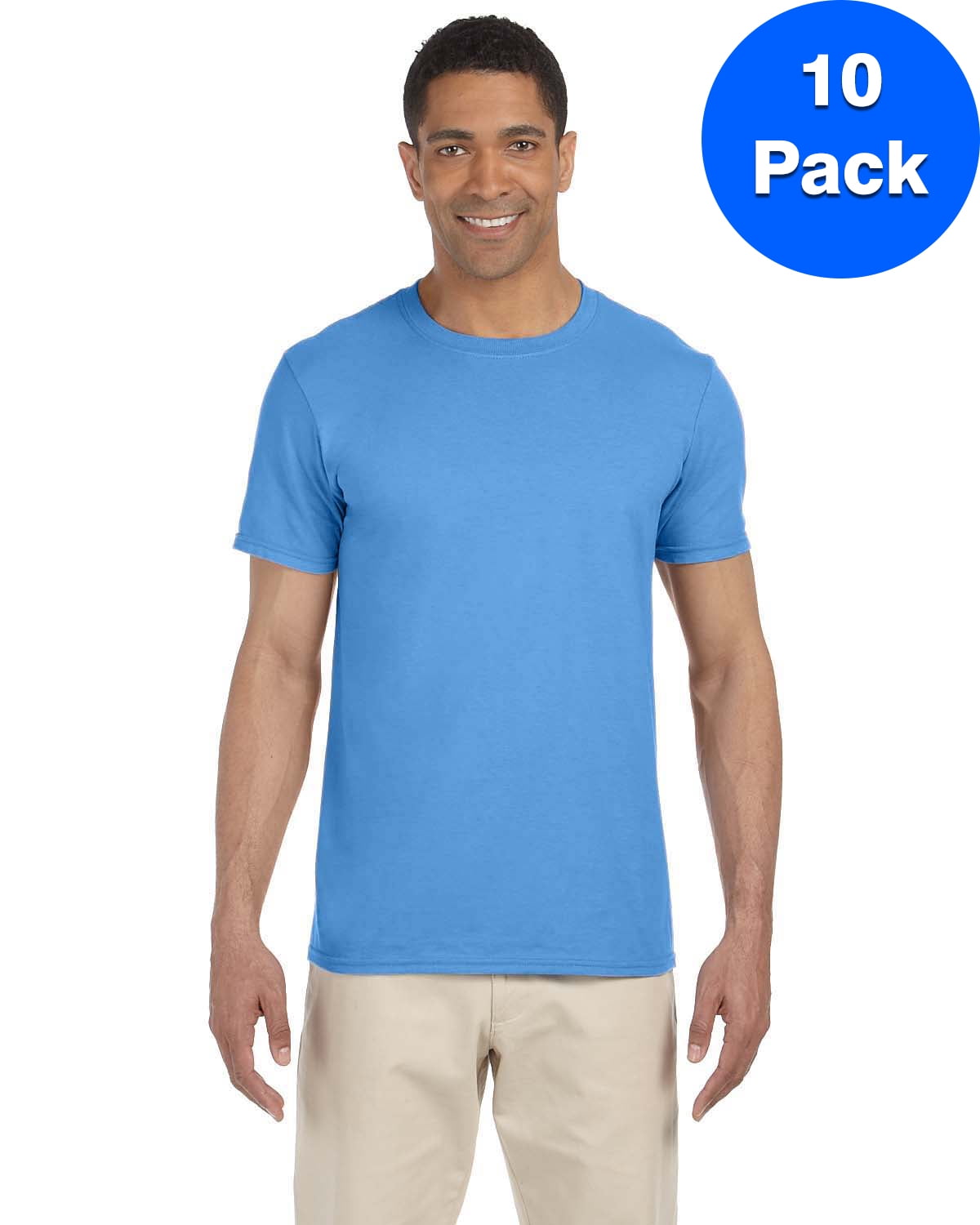 Mens 4.5 oz. SoftStyle T-Shirt 10 Pack