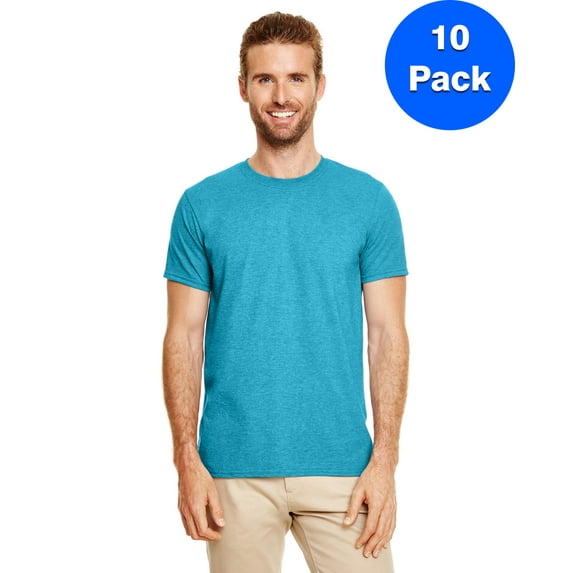 Mens 4.5 oz. SoftStyle T-Shirt 10 Pack