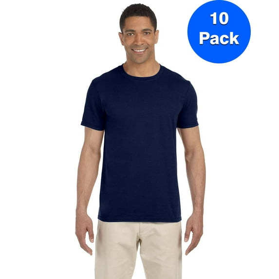 Mens 4.5 oz. SoftStyle T-Shirt 10 Pack
