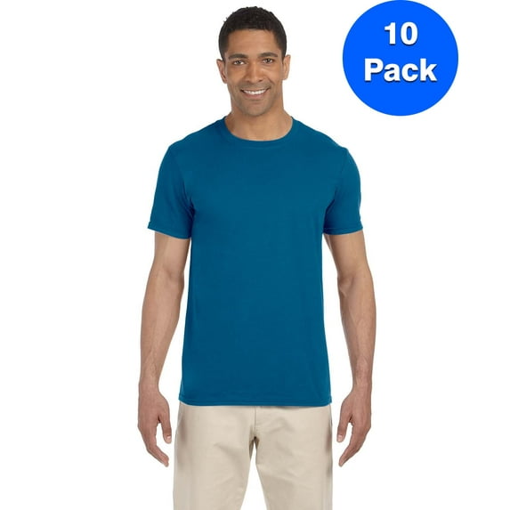 Mens 4.5 oz. SoftStyle T-Shirt 10 Pack