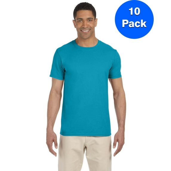 Mens 4.5 oz. SoftStyle T-Shirt 10 Pack