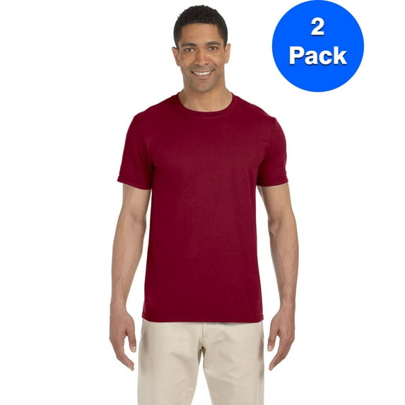 Mens 4.5 oz. SoftStyle T-Shirt 2 Pack