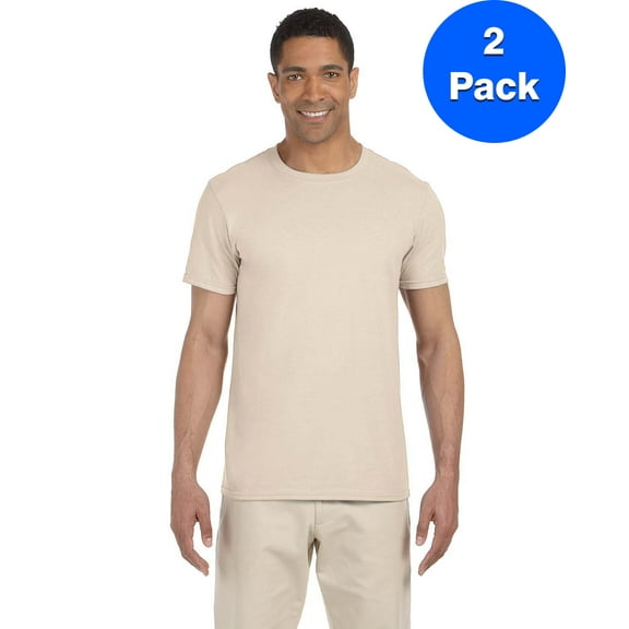 Mens 4.5 oz. SoftStyle T-Shirt 2 Pack