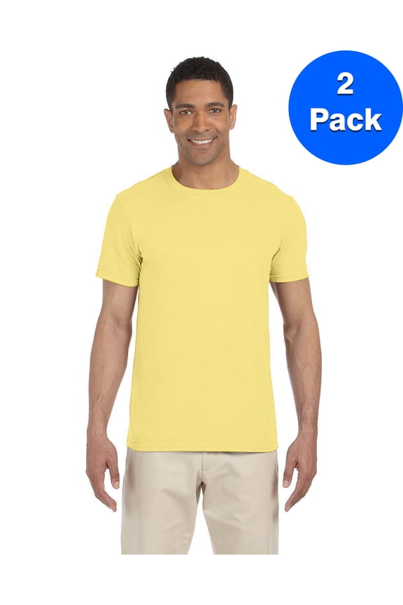 Mens 4.5 oz. SoftStyle T-Shirt 2 Pack