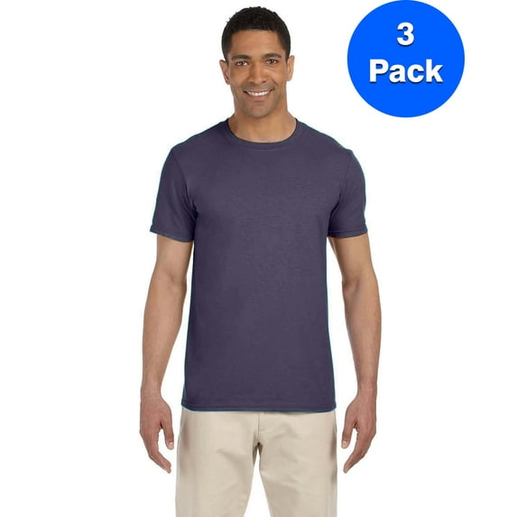 Mens 4.5 oz. SoftStyle T-Shirt 3 Pack