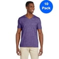 thumbnail image 1 of Mens 4.5 oz SoftStyle V-Neck T-Shirt 10 Pack, 1 of 2