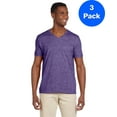 thumbnail image 1 of Mens 4.5 oz SoftStyle V-Neck T-Shirt 3 Pack, 1 of 2