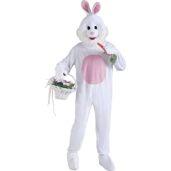 Forum Novelties Bunnies Mascot Deluxe Fancy-Dress Costume for Adult, Regular One Size