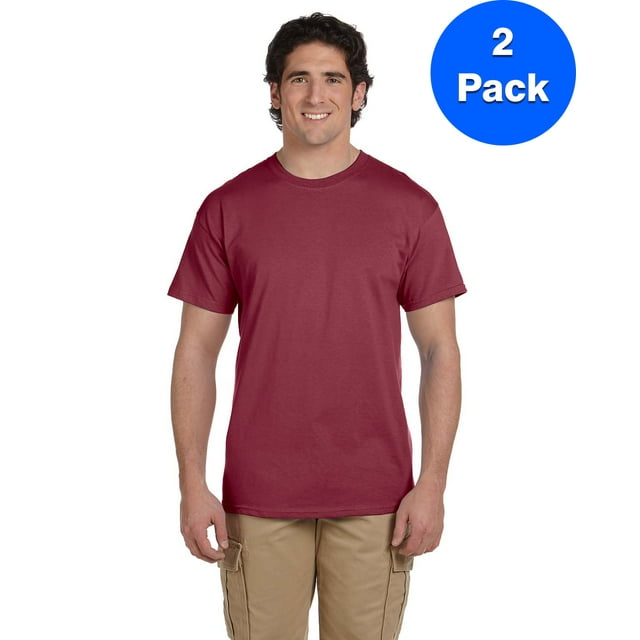 Mens 5.2 oz., 50/50 ComfortBlend EcoSmart T-Shirt 5170 (2 PACK)