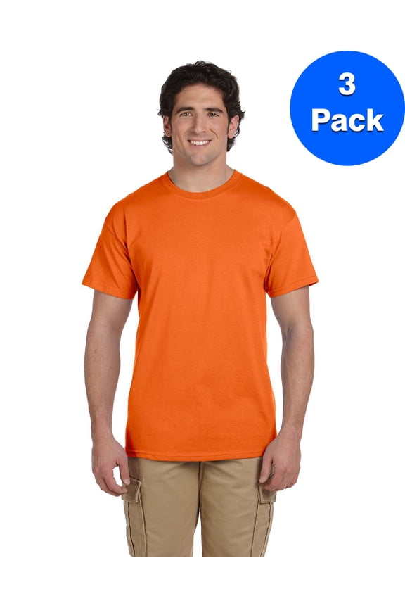 Mens 5.2 oz., 50/50 ComfortBlend EcoSmart T-Shirt 5170 (3 PACK)