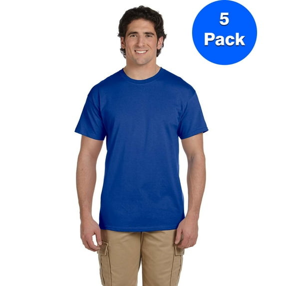 Mens 5.2 oz., 50/50 ComfortBlend EcoSmart T-Shirt 5170 (5 PACK)