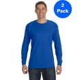 thumbnail image 1 of Mens 5.3 oz. Heavy Cotton Long-Sleeve T-Shirt 2 Pack, 1 of 2