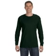 thumbnail image 1 of Mens 5.3 oz. Heavy Cotton Long-Sleeve T-Shirt 3 Pack, 1 of 2
