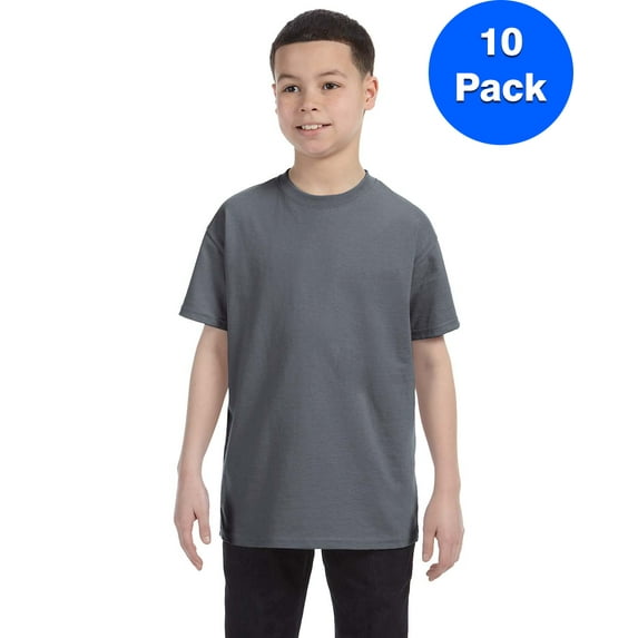 Mens 5.3 oz. Heavy Cotton T-Shirt 10 Pack