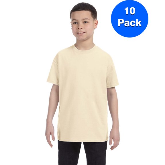 Mens 5.3 oz. Heavy Cotton T-Shirt 10 Pack
