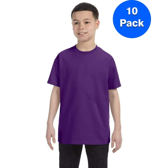 Mens 5.3 oz. Heavy Cotton T-Shirt 10 Pack