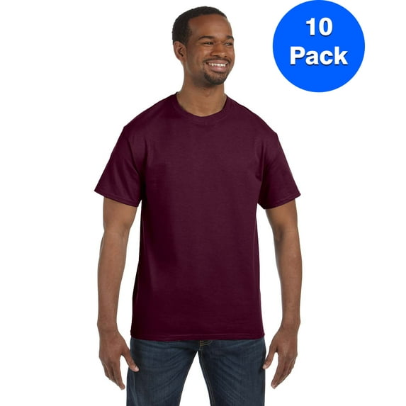 Mens 5.3 oz. Heavy Cotton T-Shirt 10 Pack