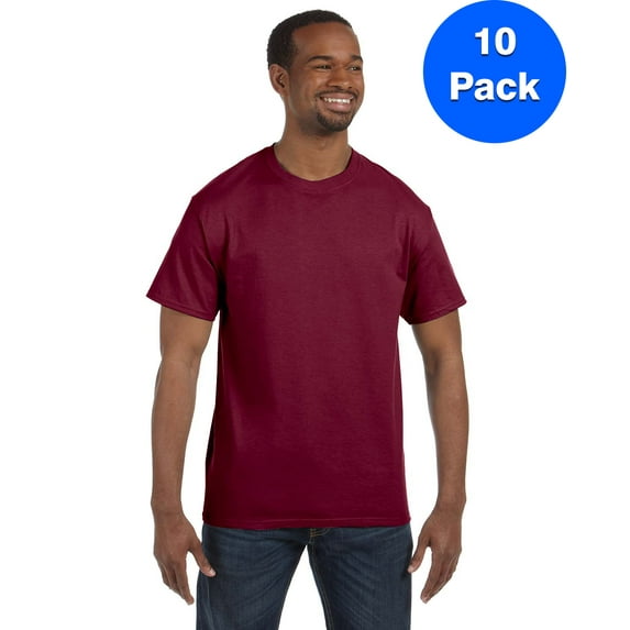 Mens 5.3 oz. Heavy Cotton T-Shirt 10 Pack